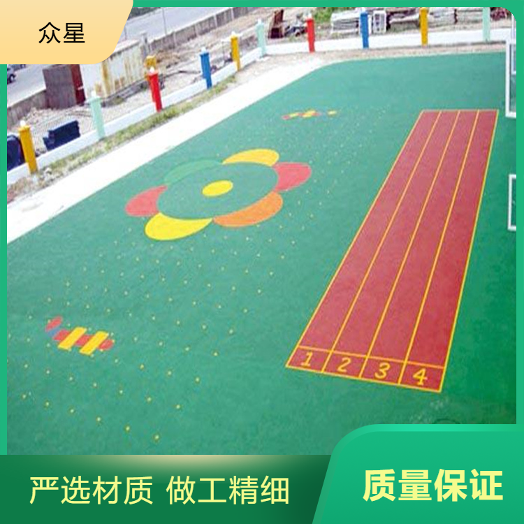 鞍山市橡胶跑道塑胶地坪 - 方案